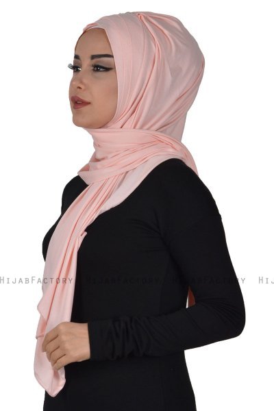 Tamara - Hijab De Algodón Práctico Rosa De Antaño