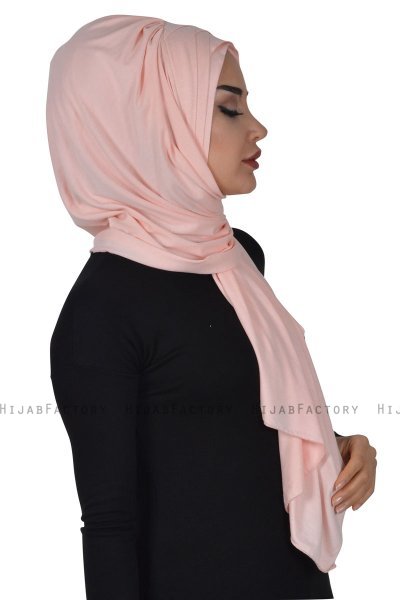 Tamara - Hijab De Algodón Práctico Rosa De Antaño