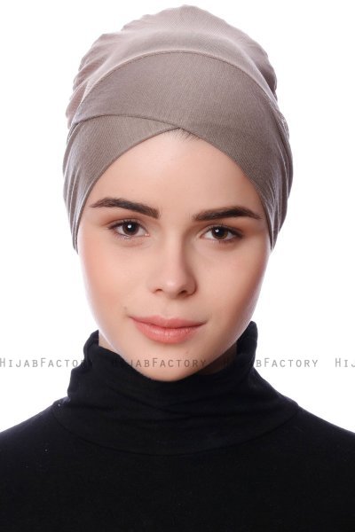 Toulin - Pañuelo Taupe Oscuro - Ecardin