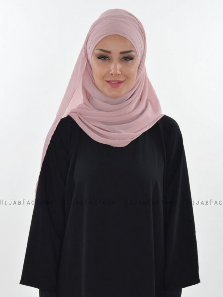 Viola Gammelrosa Chiffon Hijab Ayse Turban 325509a