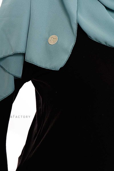 Yara - Hijab Crepe One-Piece Práctico Menta