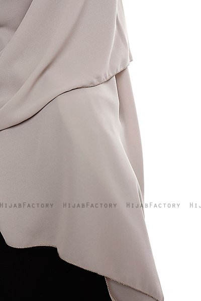Yara - Hijab Crepe One-Piece Práctico Sand