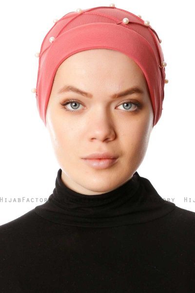 Yaren - Turbante Crepe Chiffon Rosa Oscuro - Sehr-i Sal