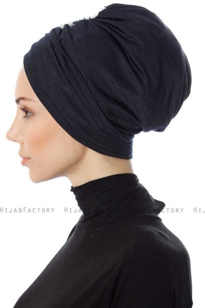 Yonca - Turbante Azul Marino