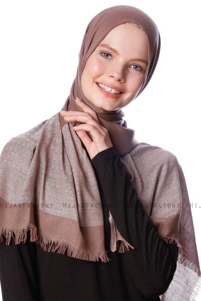 Zehab - Hijab Taupe - Özsoy