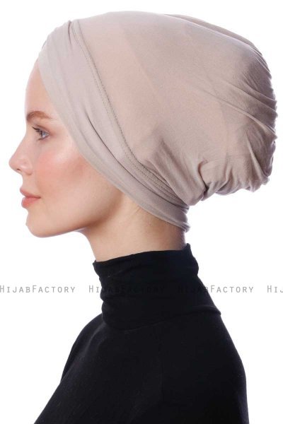 Zeynep - Pañuelo Parizien Taupe Claro - Ecardin