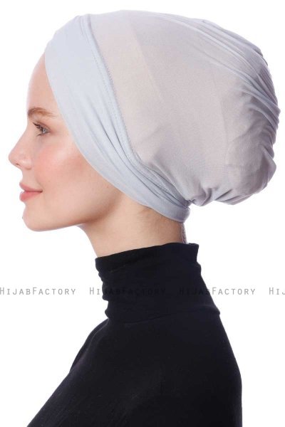 Zeynep - Pañuelo Parizien Gris Claro - Ecardin