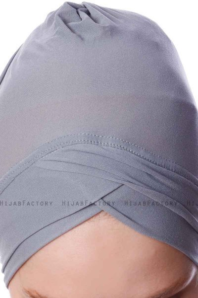 Zeynep - Pañuelo Parizien Gris Oscuro - Ecardin