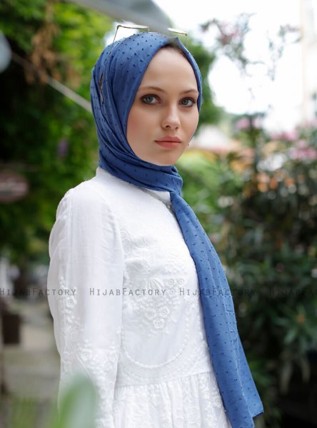 Malika - Hijab Azul - Sal Evi