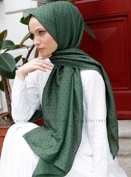 Malika - Hijab Verde Oscuro - Sal Evi