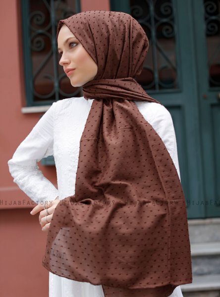 Malika - Hijab Marron Oscuro - Sal Evi