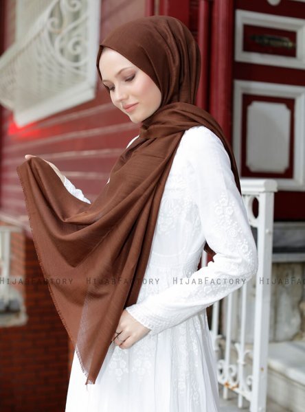 Zaina - Hijab Marrón - Sal Evi