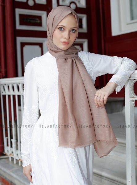 Zaina - Hijab Marrón Claro - Sal Evi