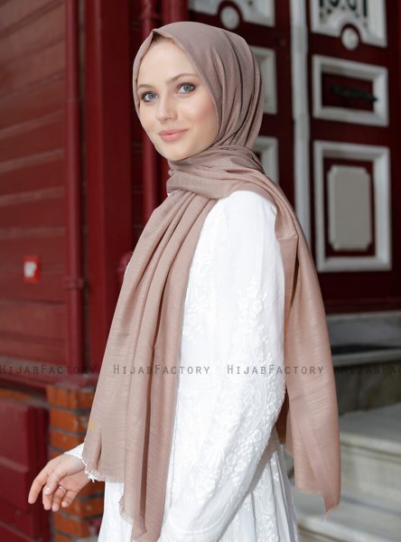 Zaina - Hijab Marrón Claro - Sal Evi