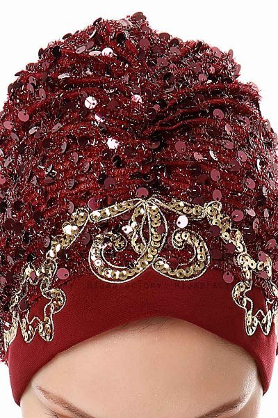 Zuleyha - Turbante Burdeos