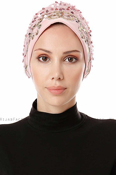 Zuleyha - Turbante Rosa De Antaño